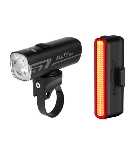 Zestaw MAGICSHINE Lampka przednia ALLTY 600 V2.0 + Lampka tylna SEEMEE 30TL V2.0 (NEW)