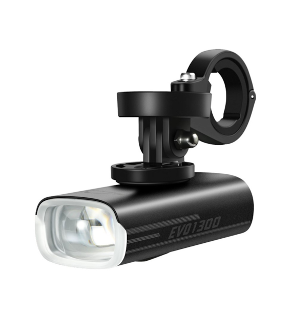 Lampka przednia MAGICSHINE EVO 1300, 1300 lumenów, Zestaw Lampka + Uchwyt + Pilot (NEW)
