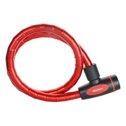 Zapięcie rowerowe MASTERLOCK QUANTUM 8228 18mm 100cm KLUCZYK czerwone (NEW)