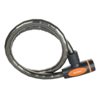 Zapięcie rowerowe MASTERLOCK QUANTUM 8228 18mm 100cm KLUCZYK czarne (NEW)