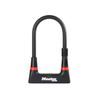 Zapięcie rowerowe MASTERLOCK 8279 U-LOCK 14mm 104mm 210mm KLUCZYK czarne (NEW)