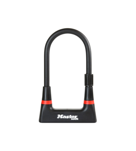 Zapięcie rowerowe MASTERLOCK 8279 U-LOCK 14mm 104mm 210mm KLUCZYK czarne (NEW)