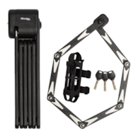 Zapięcie rowerowe MASTERLOCK FOLDING 8333 czarne (NEW 2024)