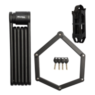 Zapięcie rowerowe MASTERLOCK FOLDING 8335 czarne (NEW 2024)