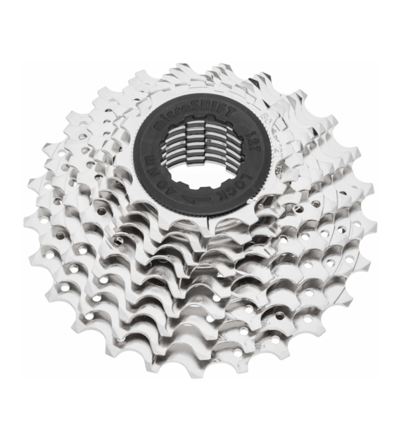 Kaseta MICROSHIFT R9, 9.rzędowa, Stalowa, Kompatybilna z Shimano, 11-12-13-15-17-19-21-24-28, Nikiel (NEW))