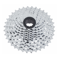 Kaseta MICROSHIFT R10/XLE 10.rzędowa, Stalowa, Kompatybilna z Shimano, 11-12-13-15-17-19-21-24-28-34, Chrom (DWZ)