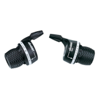 Manetki MICROSHIFT, Para, 8.rzędowe(3x8), Kompatybilne z Shimano, Twist Shifter, Indeksowanie (DWZ)