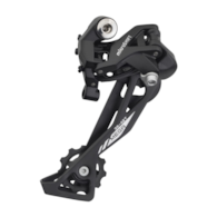 Przerzutka Tylna MICROSHIFT XLE, 10.rzędowa, Kompatybilna z Shimano, Długi Wózek, Max. Tryb 36-42T, Pojemność 47T (DWZ)