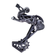 Przerzutka Tylna MICROSHIFT XLE, 11.rzędowa(2x11), Kompatybilna z Shimano, Długi Wózek, Max. Tryb 40-46T, Pojemność 47T, Sprzęgło (DWZ)