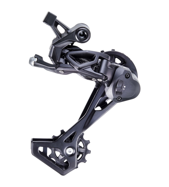 Przerzutka Tylna MICROSHIFT XLE, 11.rzędowa(2x11), Kompatybilna z Shimano, Długi Wózek, Max. Tryb 40-46T, Pojemność 47T, Sprzęgło (DWZ)