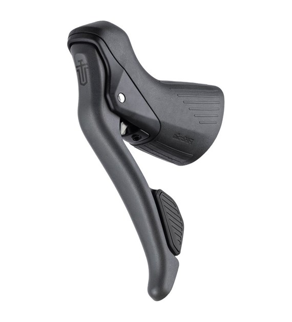 Klamkomanetka MICROSHIFT SWORD, Lewa 1.rzędowa, Hamulec&Dropper, Niekompatybilna z Shimano, Szara (NEW)