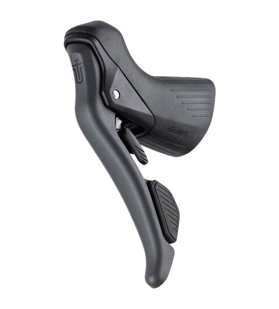 Klamkomanetka MICROSHIFT SWORD, Lewa 2.rzędowa, Niekompatybilna z Shimano, Ver.2, Szara (NEW)