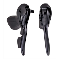 Klamkomanetki MICROSHIFT ADVENT X, Para, 10.rzędowe, Dual Control, Lewa Klamka Tylko z Dźwignią Hamulca, Niekompatybilne z Shimano, Czarne (NEW)
