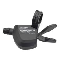 Manetka MICROSHIFT XLE, Lewa, 3.rzędowa, Kompatybilna z Shimano, Xpress Trigger, Bez Wskaźnika Przełożeń (DWZ)