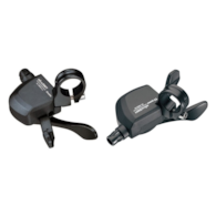 Manetki MICROSHIFT XLE, Para, 11.rzędowe(2x11), Kompatybilne z Shimano, Xpress Trigger, Bez Wskaźnika Przełożeń (DWZ)