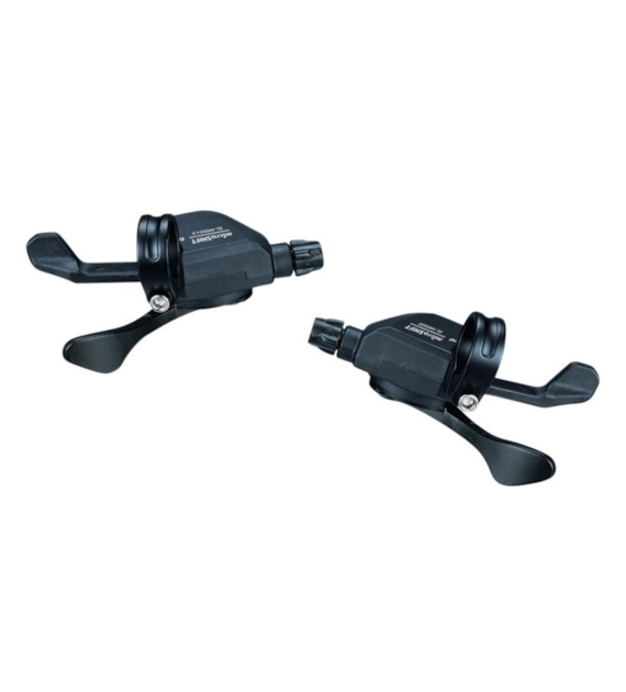 Manetki MICROSHIFT MARVO, Para, 9.rzędowe(2/3x9), Kompatybilne z Shimano, Xpress Trigger, Bez Wskaźnika Przełożeń (DWZ)