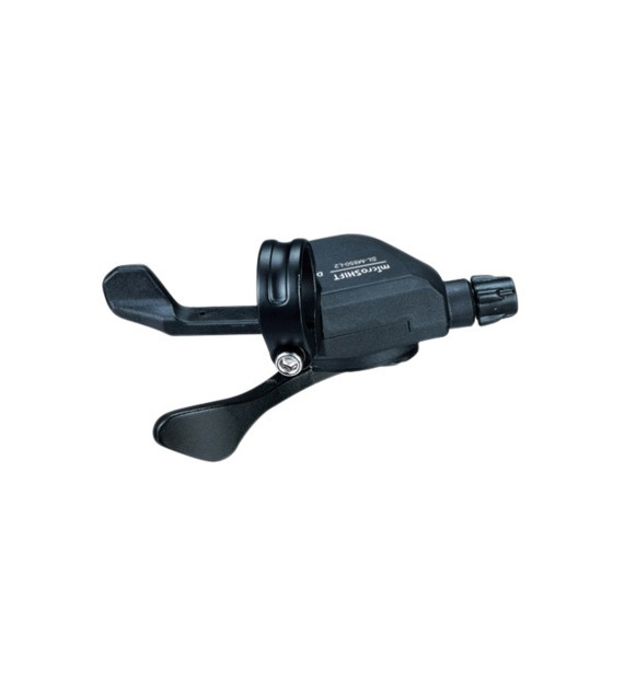 Manetka MICROSHIFT MARVO, Lewa, 2/3x9/11s lub 3x10, Kompatybilna z Shimano, Xpress Trigger, Bez Wskaźnika Przełożeń (DWZ)
