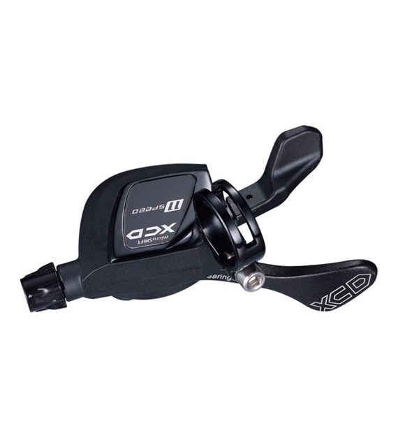 Manetka MICROSHIFT XCD, Prawa, 11.rzędowa, Kompatybilna z Shimano, Xpress+ Trigger, Bez Wskaźnika Przełożeń (DWZ)