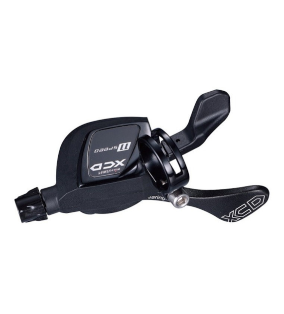 Manetka MICROSHIFT XCD, Prawa, 11.rzędowa, Kompatybilna z Shimano, Xpress+ Trigger, Bez Wskaźnika Przełożeń (DWZ)