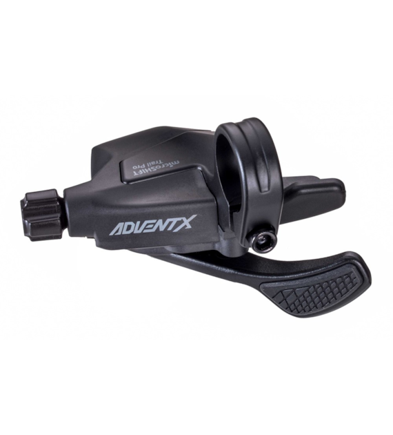 Manetka MICROSHIFT ADVENT X, Prawa, 10.rzędowa, Nie Kompatybilna z Shimano, Trigger Pro, Bez Wskaźnika Przełożeń (NEW)