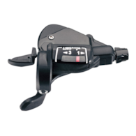 Manetka MICROSHIFT, Lewa, 3.rzędowa, Kompatybilna z Shimano, Thumb Tap, Optyczny Wskaźnik Przełożeń (NEW)