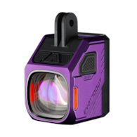 Lampka przednia MAGICSHINE EVO 1700UT PURPLE ANT+ FTR, 1700 lumenów, Kompatybilna z Shimano Di2, Zestaw Lampka + Pilot (NEW 2027)