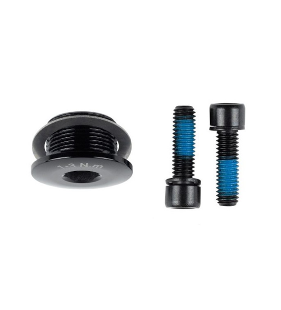 Nakrętka ramienia korby MICROSHIFT SWORD Crank Preload Cap w/ 2x Crank Arm Bolts (NEW)