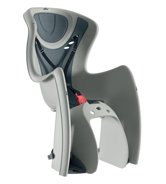 Fotelik dziecięcy OKBABY BODYGUARD RACK / BABY SHIELD (Mocowanie na bagażnik) srebrny/ciemnoszary (NEW)