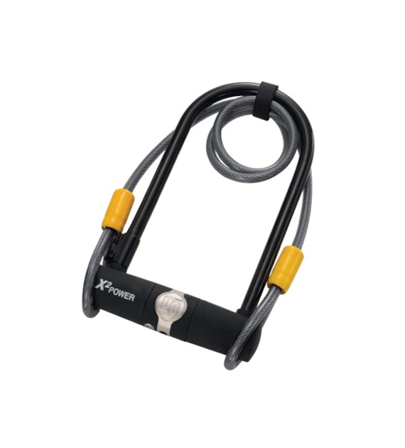 Zapięcie rowerowe ONGUARD 5801 U-LOCK - 11mm 115mm 230mm - 2 x Klucze + linka 10mm 120cm (NEW).