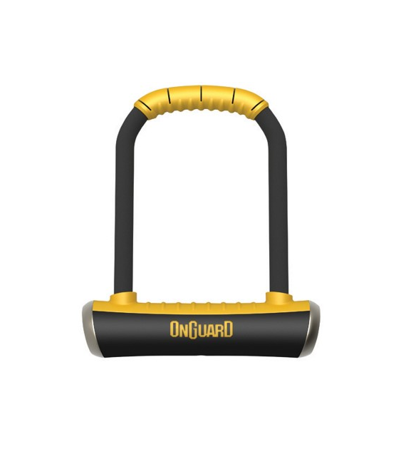 Zapięcie rowerowe ONGUARD BRUTE STD 8001 U-LOCK -  ⌀16,8mm, Wymiary: 115mm x 202mm, 5x Kluczy z kodem (NEW)