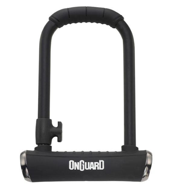 Zapięcie rowerowe ONGUARD BRUTE STD X-SERIES 8001 U-LOCK - ⌀16,8mm, Wymiary: 115mm x 202mm, 5x Kluczy z kodem (NEW)