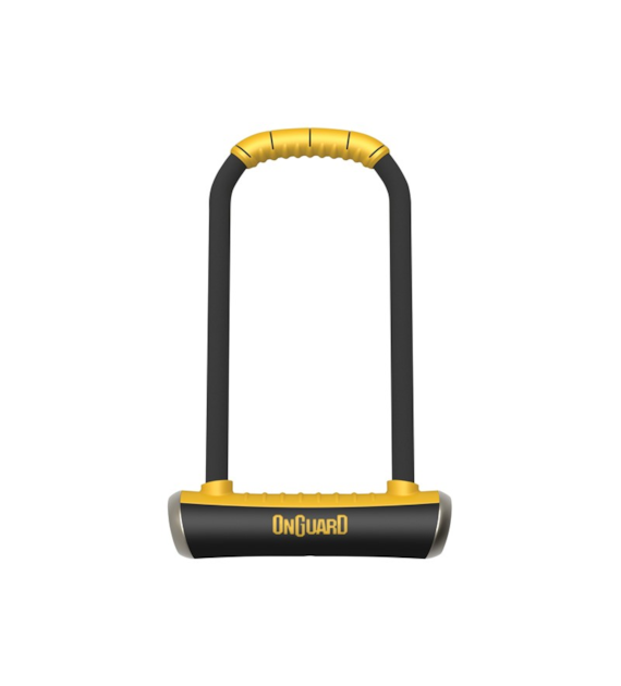 Zapięcie rowerowe ONGUARD PITBULL LS 8002 U-LOCK - ⌀14mm, Wymiary: 115mm x 292mm, 5x Kluczy z kodem (NEW)