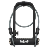 Zapięcie rowerowe ONGUARD PITBULL DT X-SERIES 8005 U-LOCK + CABLE - ⌀14mm, Wymiary: 115mm x 230mm, 5x Kluczy z kodem + LINKA 10mm x 120cm (NEW)