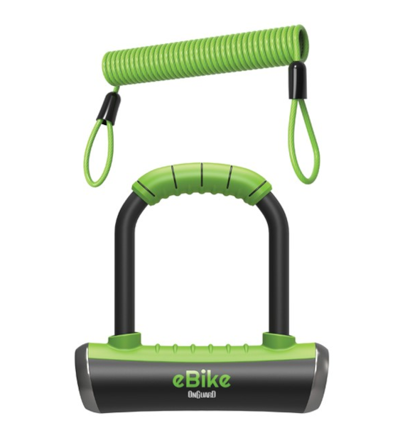 Zapięcie rowerowe do e-bike ONGUARD PITBULL MINI 8006E U-LOCK - ⌀14mm, Wymiary: 90mm x 140mm - 5x Kluczy z kodem (NEW)