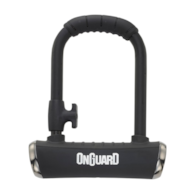 Zapięcie rowerowe ONGUARD PITBULL MINI X-SERIES 8006 U-LOCK - ⌀14mm, Wymiary: 90mm x 140mm, 5x Kluczy z kodem (NEW)