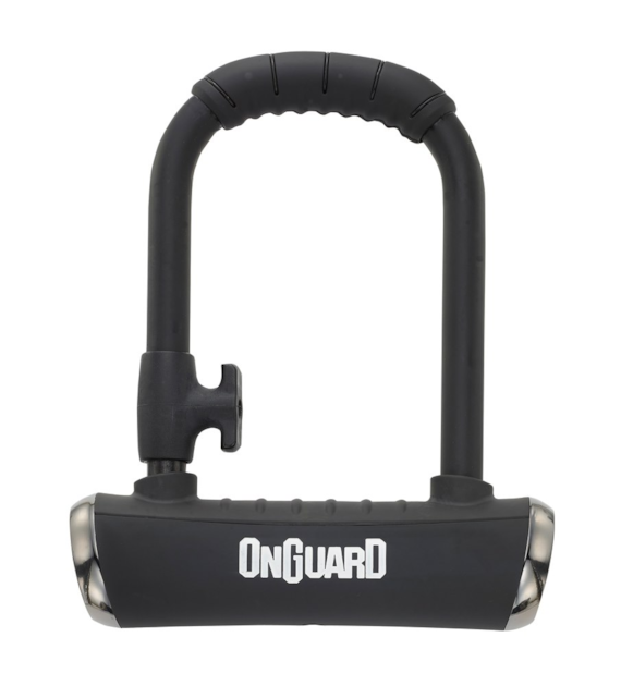 Zapięcie rowerowe ONGUARD PITBULL MINI X-SERIES 8006 U-LOCK - ⌀14mm, Wymiary: 90mm x 140mm, 5x Kluczy z kodem (NEW)