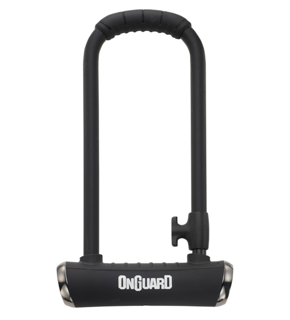 Zapięcie rowerowe ONGUARD PITBULL MINI LS X-SERIES 8007 U-LOCK - ⌀14mm, Wymiry: 90mm x 240mm, 5x Kluczy z kodem (NEW)