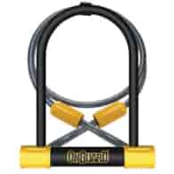 Zapięcie rowerowe ONGUARD BULLDOG DT 8012 U-LOCK + CABLE - ⌀13mm, Wymiary: 115mm x 230mm, 5x Kluczy z kodem + LINKA 10mm x 120cm (NEW)