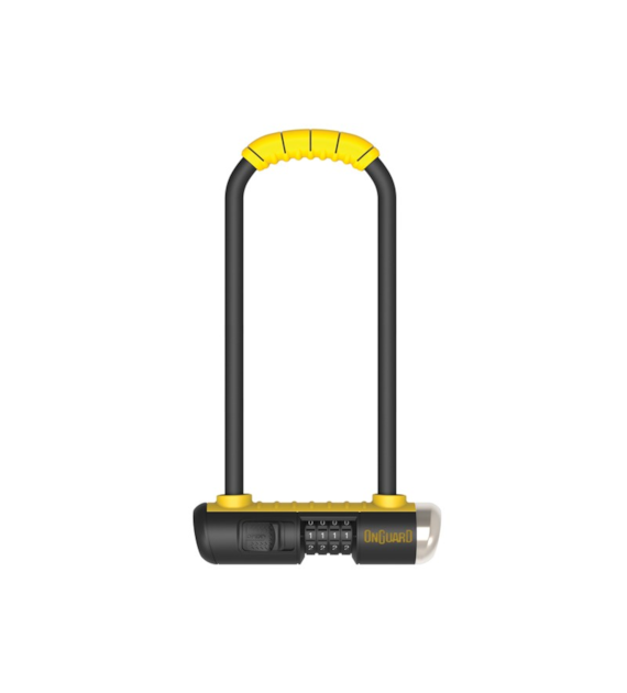 Zapięcie rowerowe ONGUARD COMBO MINI LS 8014C U-LOCK + SZYFR - ⌀13mm, Wymiary: 90mm x 240mm (NEW)