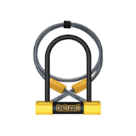 Zapięcie rowerowe ONGUARD BULLDOG MINI DT 8015 U-LOCK + CABLE - ⌀13mm, Wymiary: 90mm x 140mm, 5x Kluczy z kodem + LINKA 10mm x 120cm (NEW)
