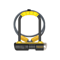 Zapięcie rowerowe ONGUARD COMBO MINI DT 8015C U-LOCK + SZYFR + LINKA - ⌀13mm, Wymiary: 90mm x 140mm + LINKA 10mm x 120cm (NEW)