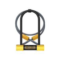 Zapięcie rowerowe ONGUARD BULLDOG MEDIUM DT DT 8015M U-LOCK + CABLE - ⌀13mm, Wymiary: 90mm x 175mm, 5x Kluczy z kodem + LINKA 10mm x 120cm (NEW)