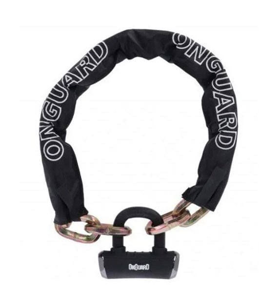 Zapięcie rowerowe ONGUARD BEAST X-SERIES 8016X ŁAŃCUCH + U-LOCK, Wymiary: 110cm x 14mm, 5x Kluczy z kodem + U-LOCK ⌀ 16,8mm  (NEW)