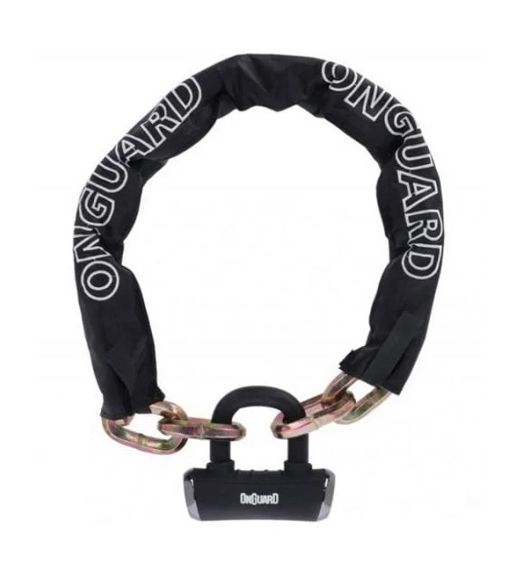 Zapięcie rowerowe ONGUARD BEAST X-SERIES 8016X ŁAŃCUCH + U-LOCK, Wymiary: 110cm x 14mm, 5x Kluczy z kodem + U-LOCK ⌀ 16,8mm  (NEW)