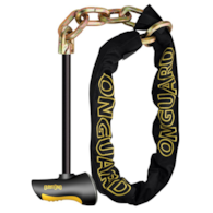 Zapięcie rowerowe ONGUARD BEAST 8017LPT ŁAŃCUCH + KŁÓDKA, Wymiary: 140cm x 12mm, 5x Kluczy z kodem + KŁÓDKA ⌀ 16mm (NEW)