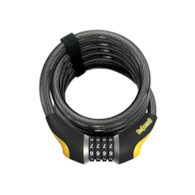 Zapięcie rowerowe ONGUARD DOBERMAN 8030 LINKA SPIRALNA + SZYFR, Wymiary: 185cm x 15mm (NEW)