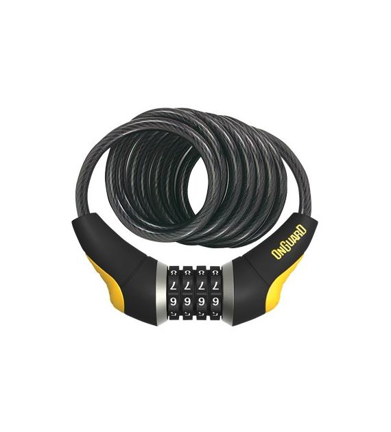 Zapięcie rowerowe ONGUARD DOBERMAN 8032 LINKA + SZYFR, Wymiary: 185cm x 10mm (NEW)