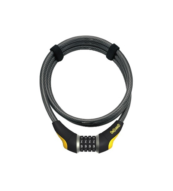 Zapięcie rowerowe ONGUARD AKITA 8041 LINKA + SZYFR, Wymiary: 185cm x 12mm (NEW)