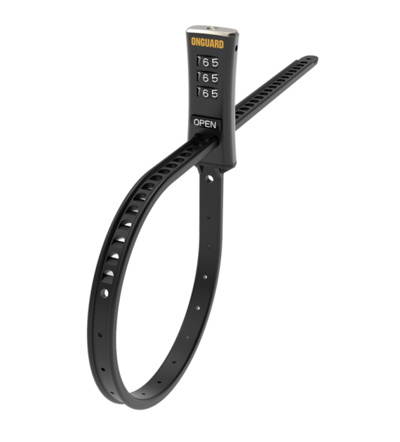Zapięcie rowerowe ONGUARD 8078 Zip Lock - 10mm 56cm - SZYFR black (NEW)