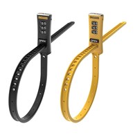 Zapięcie rowerowe ONGUARD 8078 Zip Lock Pack - 10mm 180cm - SZYFR black/yellow zestaw 2 szt (NEW)